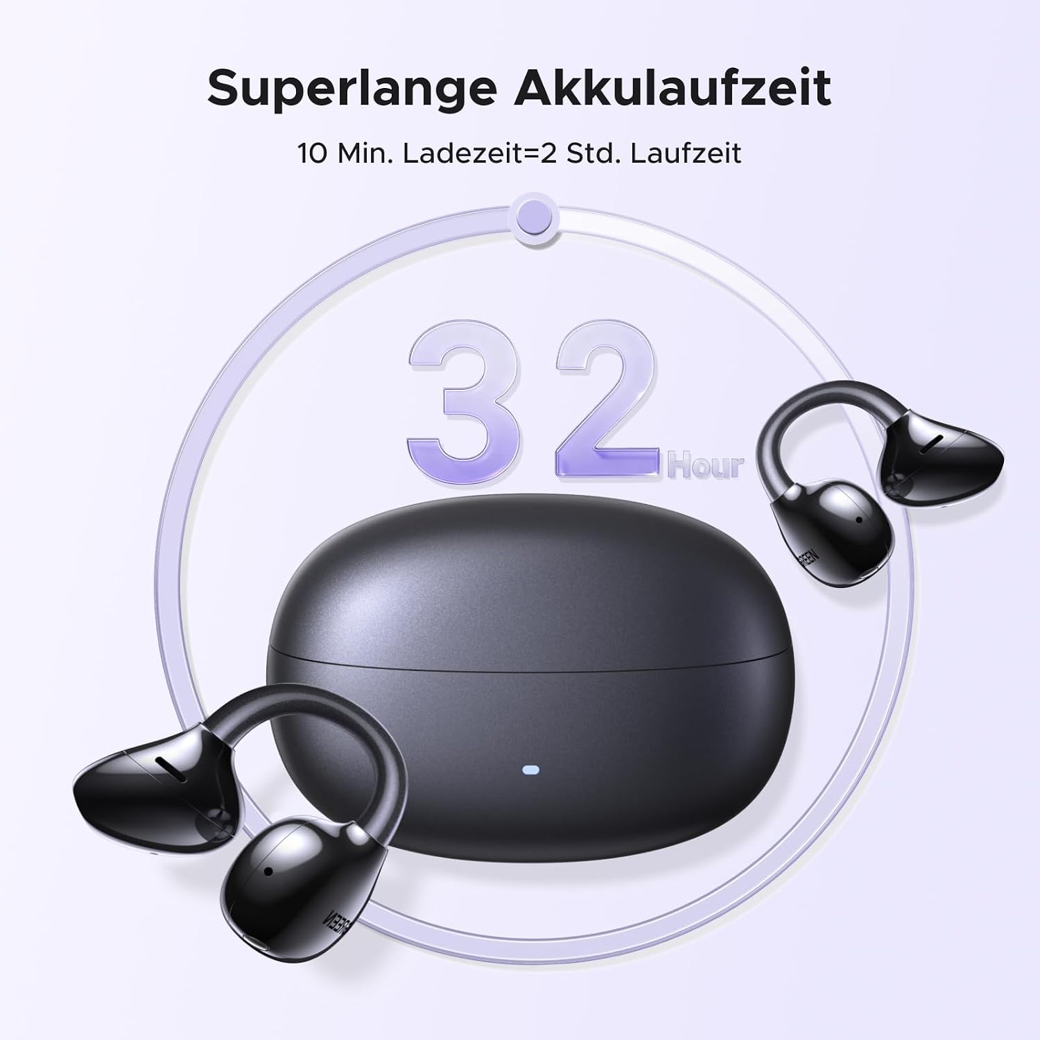 Thumbnail 5 de UGREEN ClipBuds Pro 32h Spielzeit