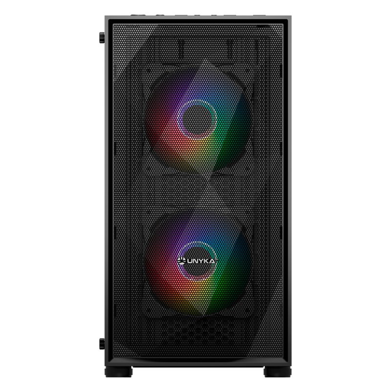Thumbnail 2 de UNYKAch Mir B200: Caja PC Micro ATX/Mini ITX con cristal templado y ARGB