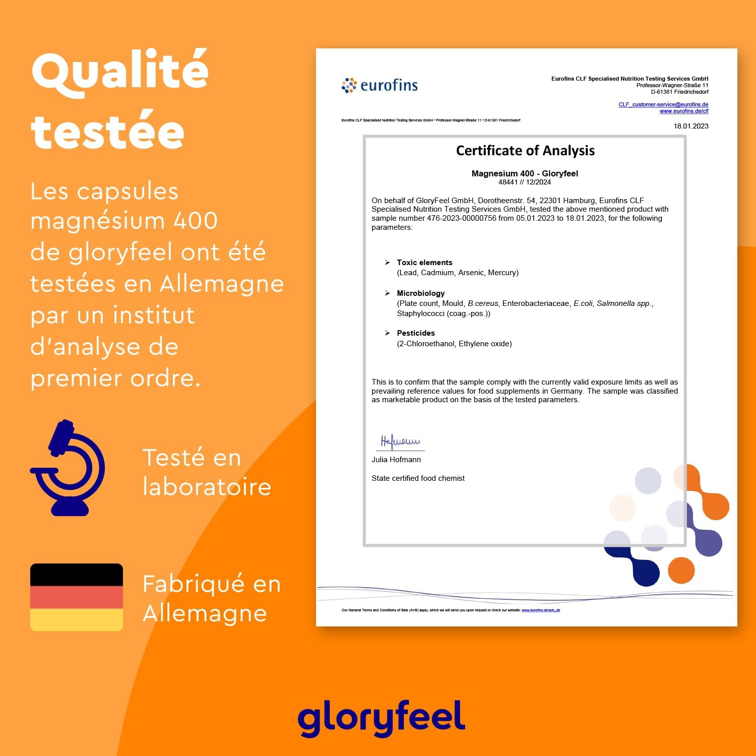 Detalle 2 de Magnésium 400 Capsules 200 mg par gélule