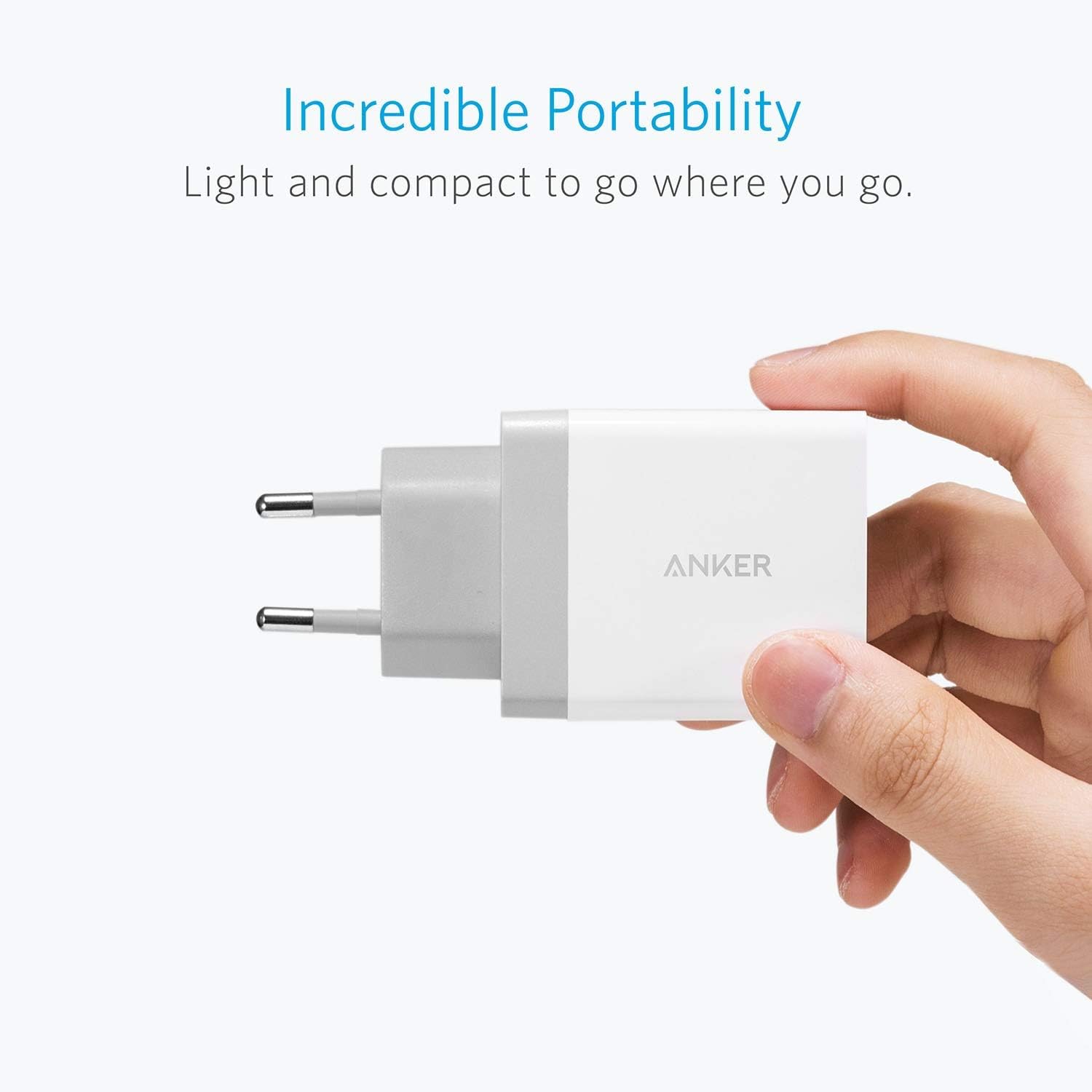 Detalle 2 de Anker Cargador USB 24W 2 puertos