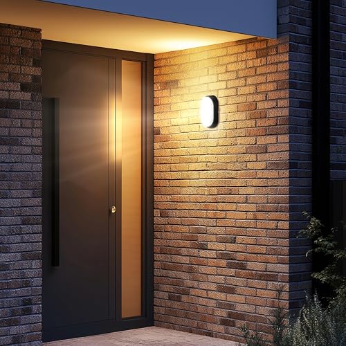 Thumbnail 6 de Luceco Aplique de Pared Ovaldo 10W LED para Exterior (Negro/Blanco) – IP54