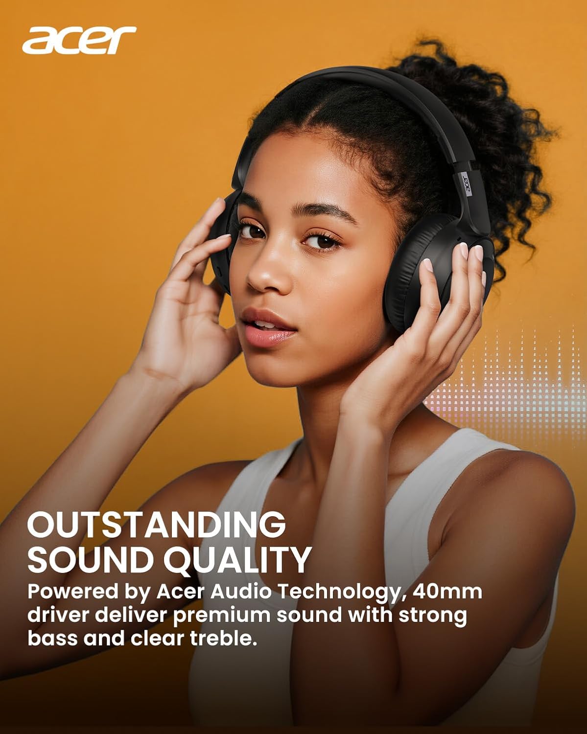 Detalle 2 de acer Wireless Bluetooth Headphones 70h