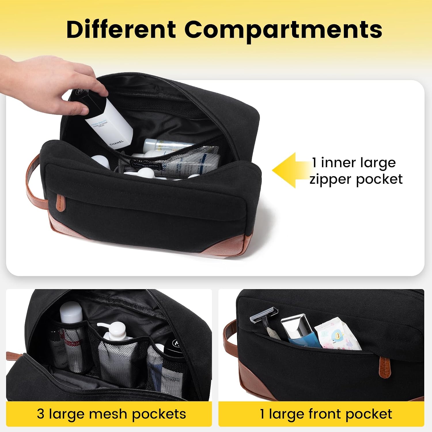 Thumbnail 2 de Vorspack Large Travel Hanging Toiletry Bag 12in