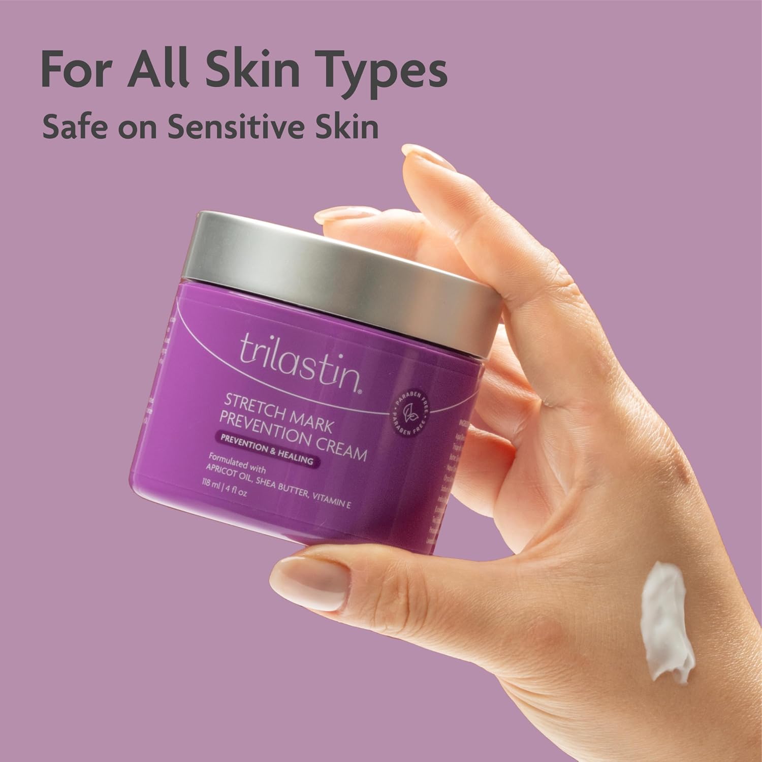 Thumbnail 6 de TriLASTIN Pregnancy Stretch Mark Cream 4 Fl Oz