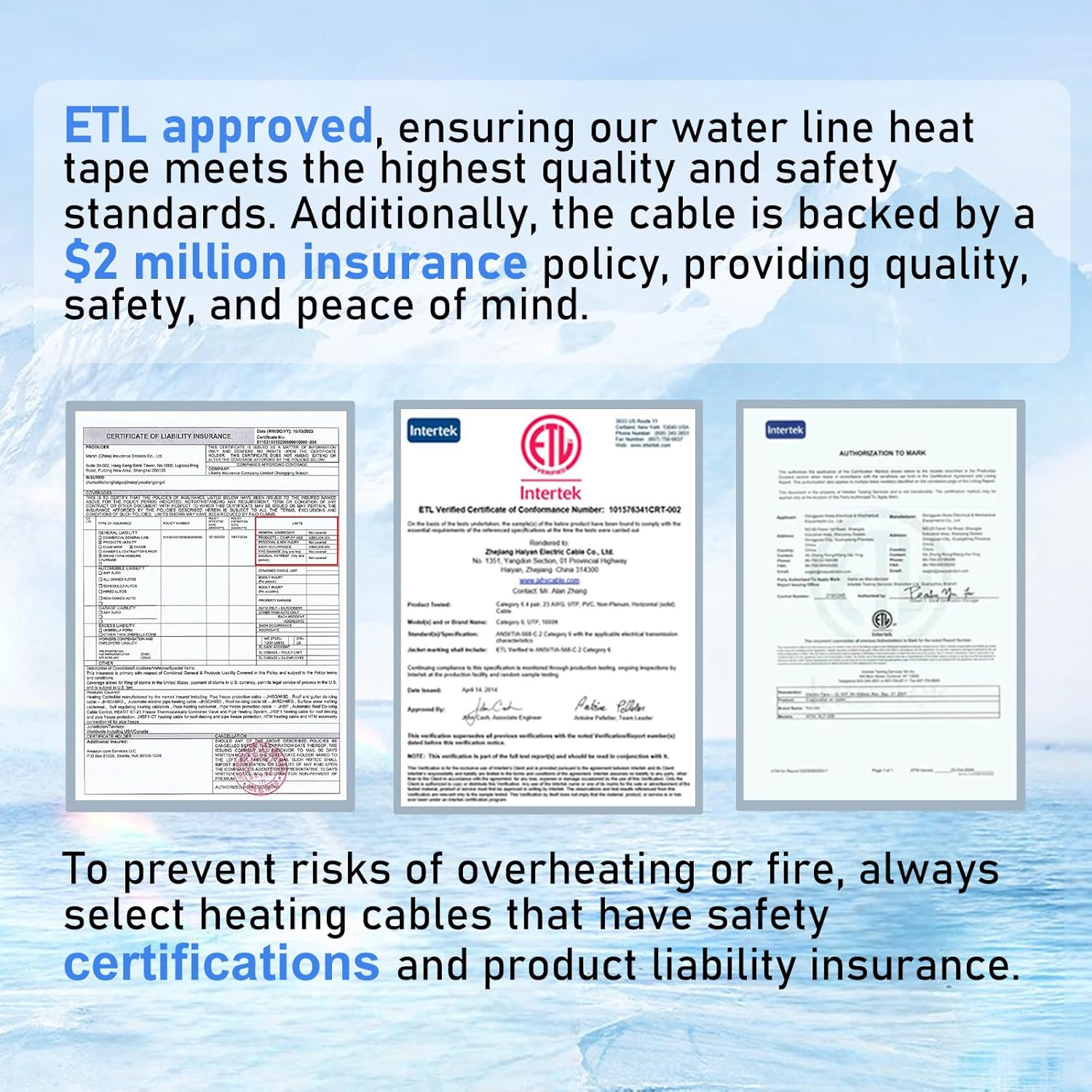 Thumbnail 6 de HEATIT JHSF 120ft self-regulating pipe heat tape