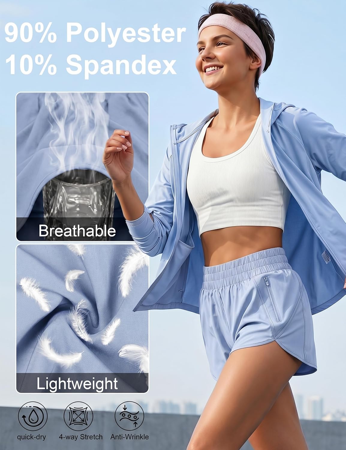 Thumbnail 6 de BMJL Women's Running Shorts 2.5"