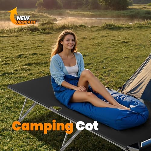 Thumbnail 7 de Join Nature Feldbett Klappbar 210 x 80 x 60 cm – robustes Campingbett mit 200 kg Tragfähigkeit