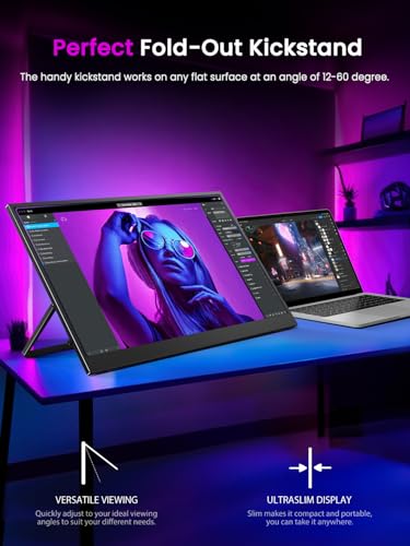 Thumbnail 4 de UPERFECT 17.3" 4K QLED Monitor Portátil 🎥