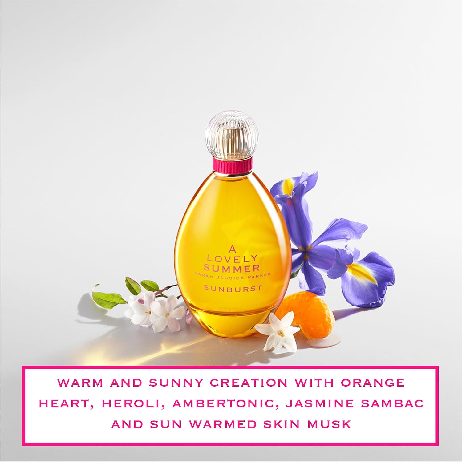 Detalle de Sarah Jessica Parker A Lovely Summer Sunburst Eau de Parfum (100 ml) – sonnig, frisch und langanhaltend