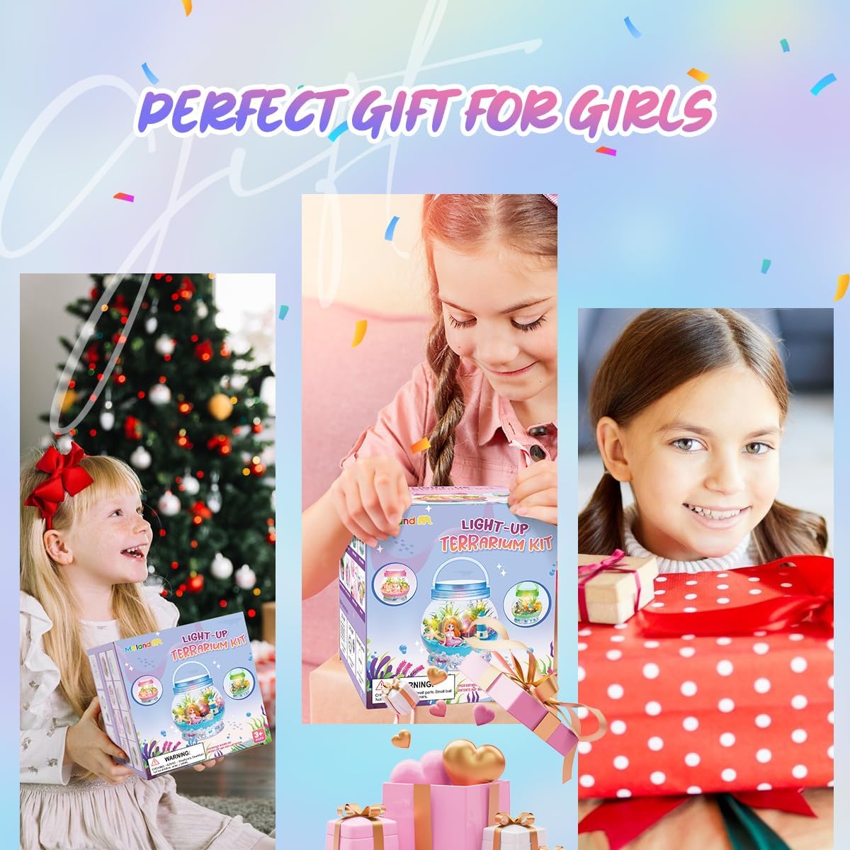Detalle 2 de MELAND Mermaid Terrarium Kit for kids