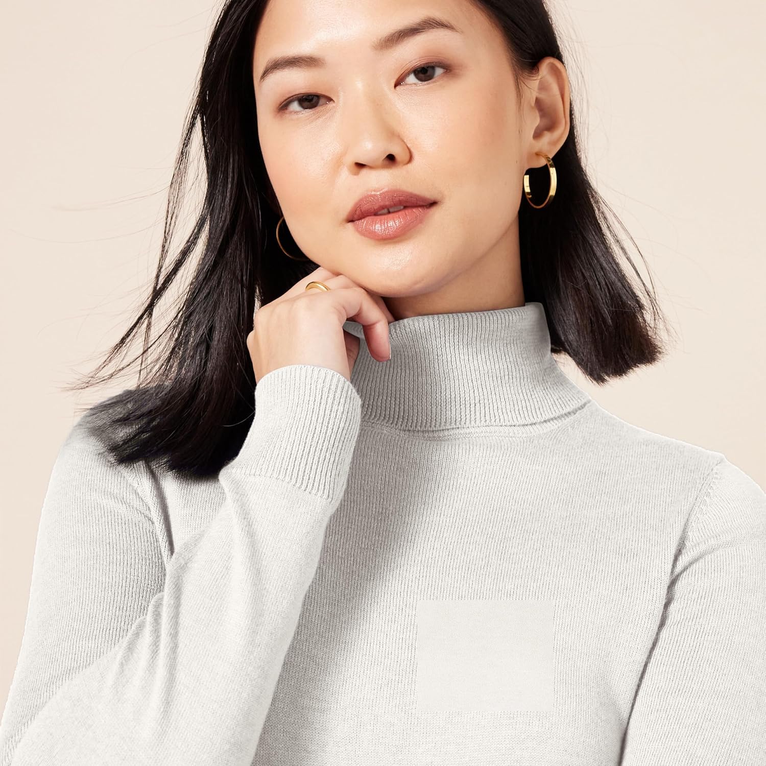 Thumbnail 2 de Amazon Essentials Damen Rollkragenpullover mit langem Arm (klassische Passform, aus Baumwollmischung)