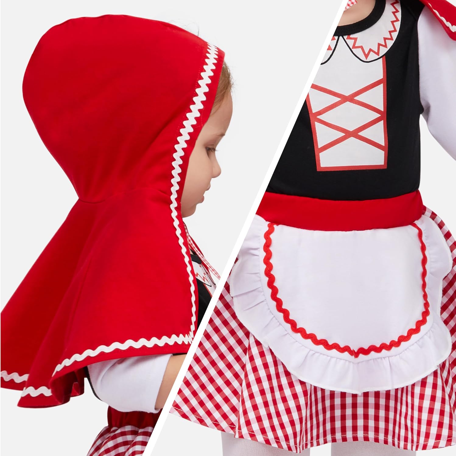 Detalle 1 de Spooktacular Creations Red Riding Hood Costume