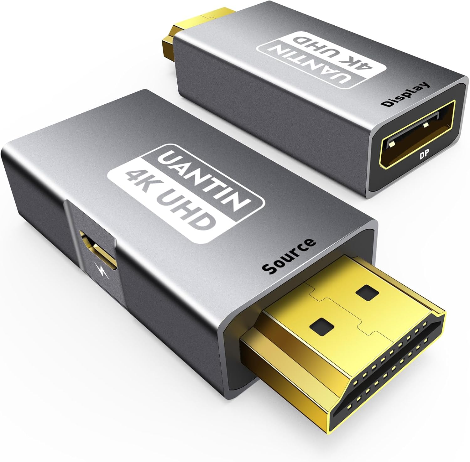 UANTIN HDMI to DisplayPort Adapter 4K 60Hz