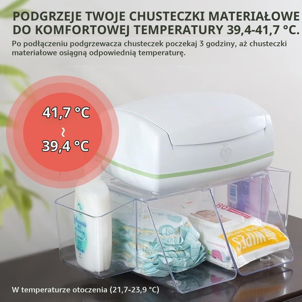 Detalle de Prince Lionheart Warmies Wipes Warmer – podgrzewacz chusteczek wielorazowych z lampką