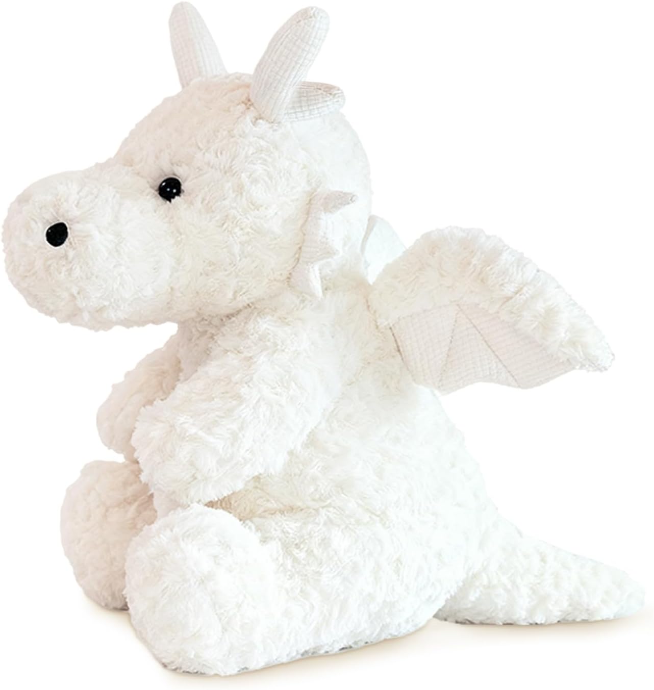 Detalle 2 de SUSULF Little Flying Dragon Plush Toy, White, 11.81-Inch