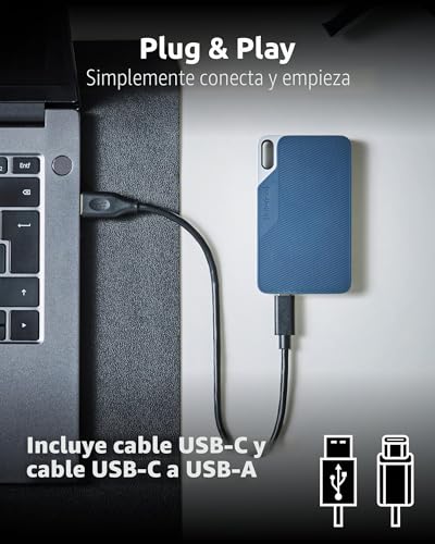 Thumbnail 6 de Intenso TX100 1TB USB-C 3.2 Gen1 Blue