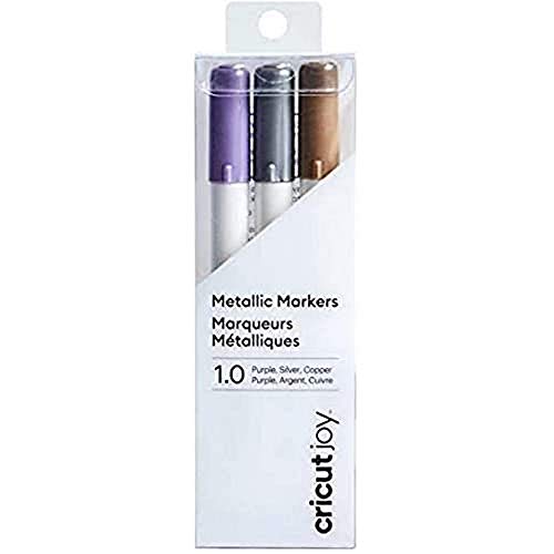 Detalle de Cricut Rotuladores metalizados Joy 1,0 mm (3 uds.) 🎨