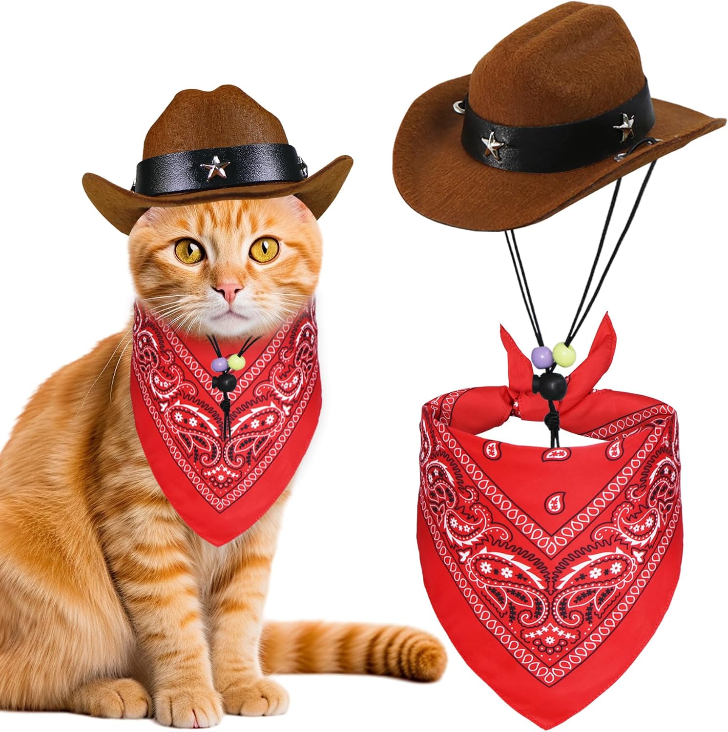 Detalle de GOYOSWA Cat Cowboy Costume
