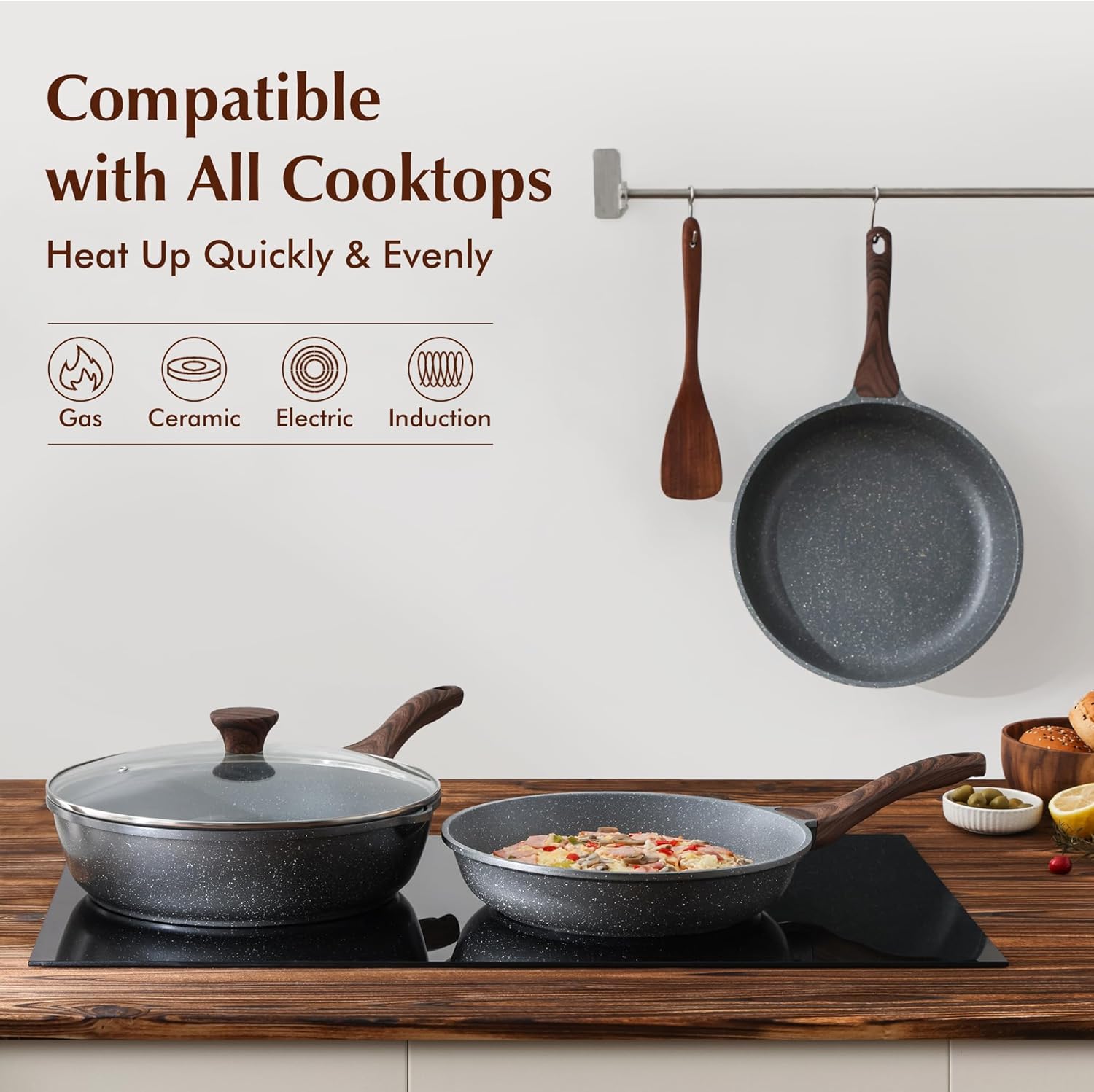 Thumbnail 5 de SENSARTE Nonstick Frying Pan 12.5 Inch
