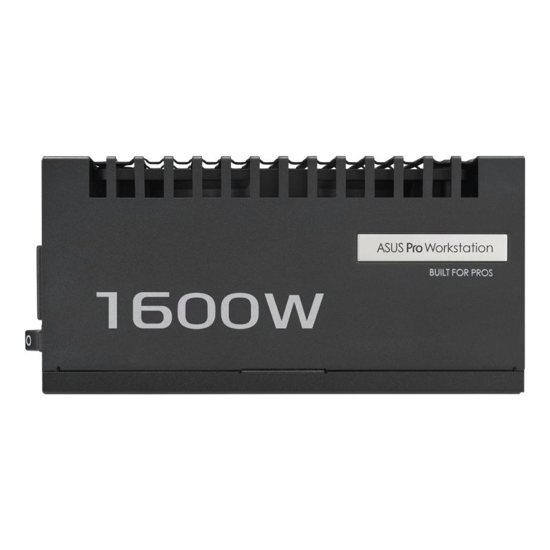 Detalle de ASUS Pro WS 1600W: Fuente de Alimentación modular 80 PLUS Platinum