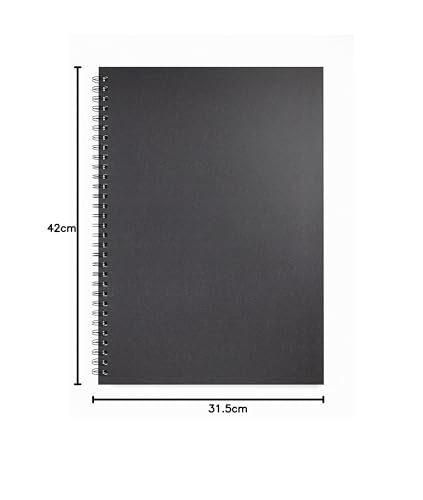 Thumbnail 9 de Artgecko Mixed Media Sketch Book A3 Portrait – 80 Pages (40 Sheets) 150gsm