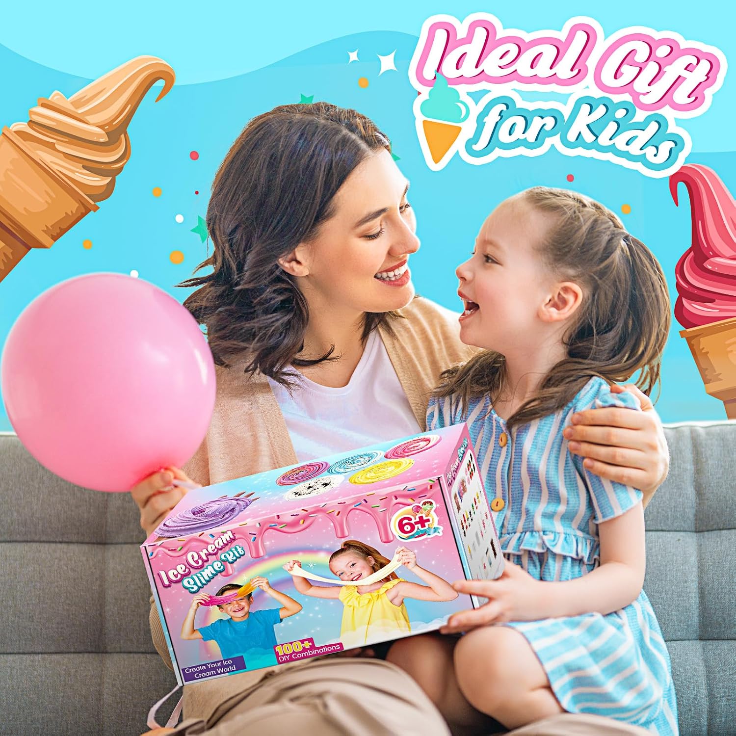 Thumbnail 6 de Veopoko Ice Cream Slime Kit