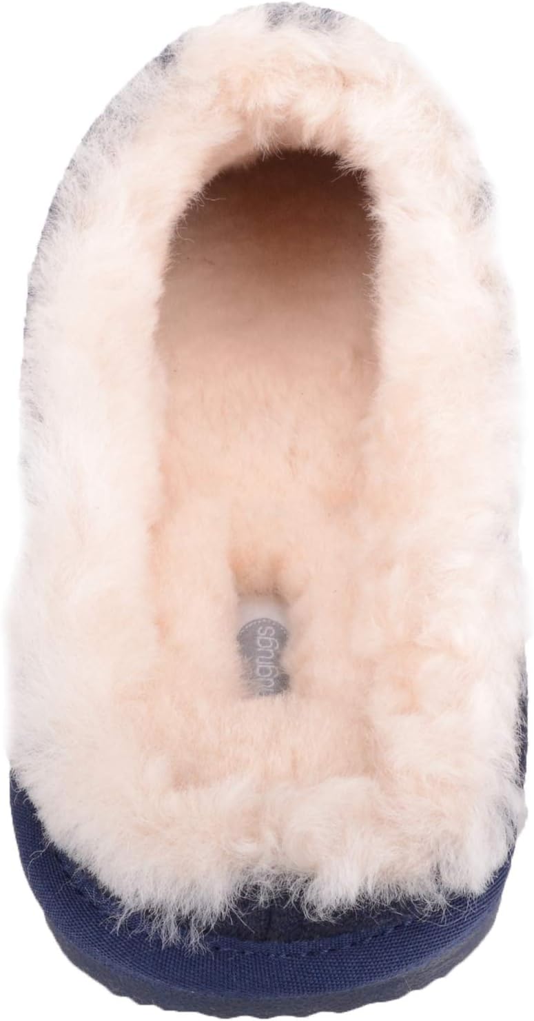 Detalle de SNUGRUGS Men's Newbury Open Back Sheepskin Slippers