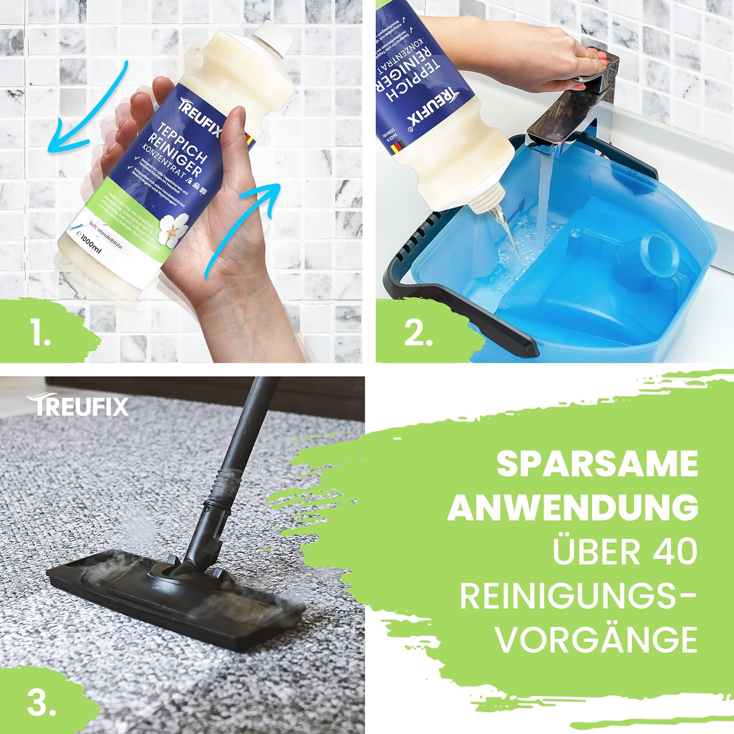 Thumbnail 6 de Treufix Teppichreiniger Konzentrat 1L