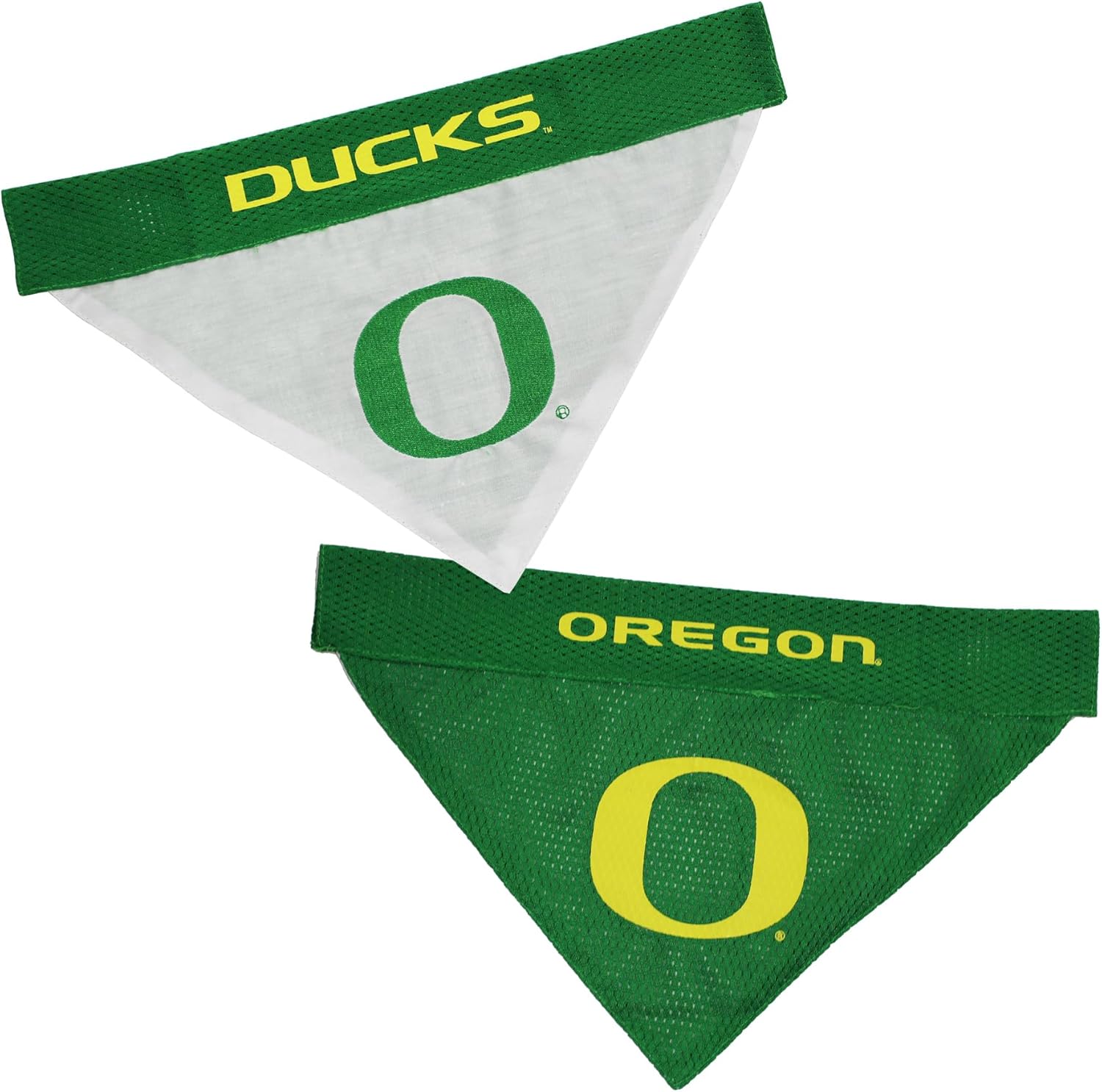 Detalle de Pets First Collegiate Reversible Pet Bandana (Ohio State Buckeyes), Large/X-Large