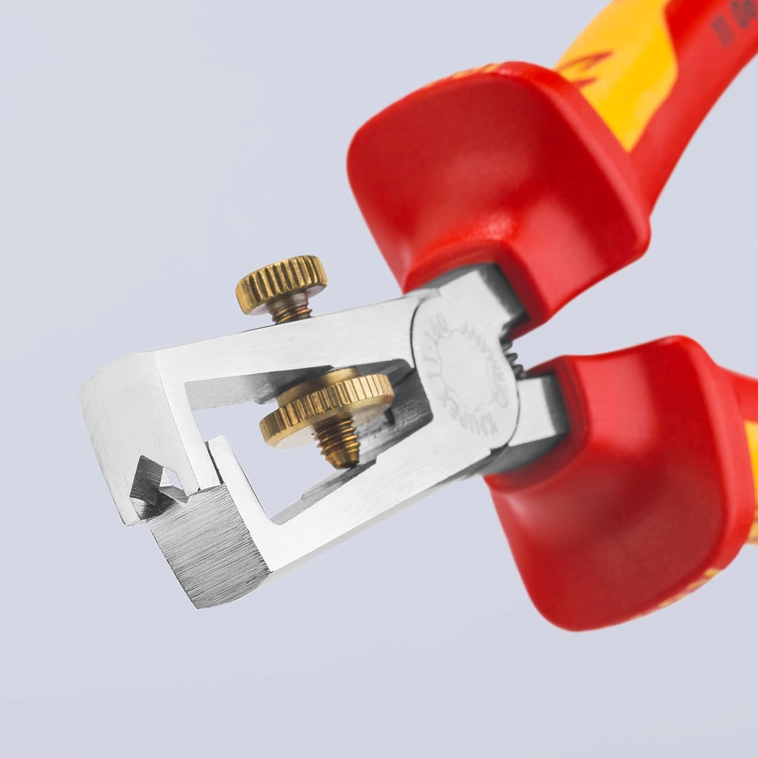 Thumbnail 3 de KNIPEX 11 06 160 SB Insulation Stripper with Opening Spring – Chrome-Plated, Multi-Component Grips