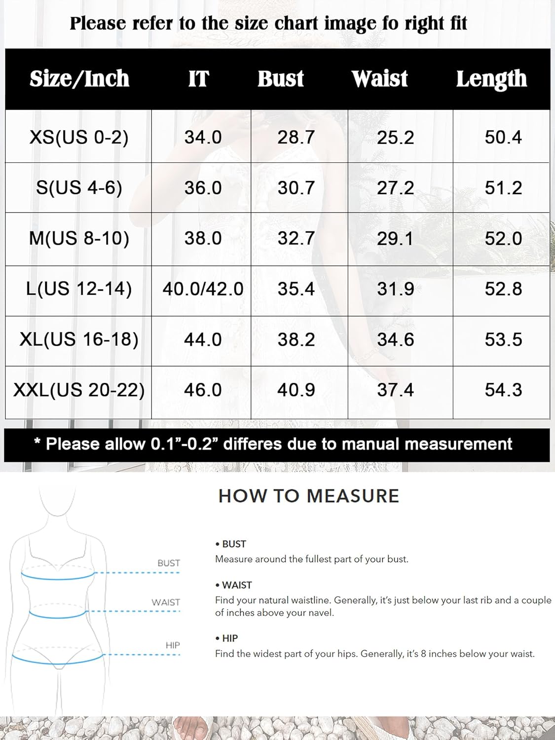 Detalle de Robe d'été bohème Maxi à lacets et pompons – CUPSHE