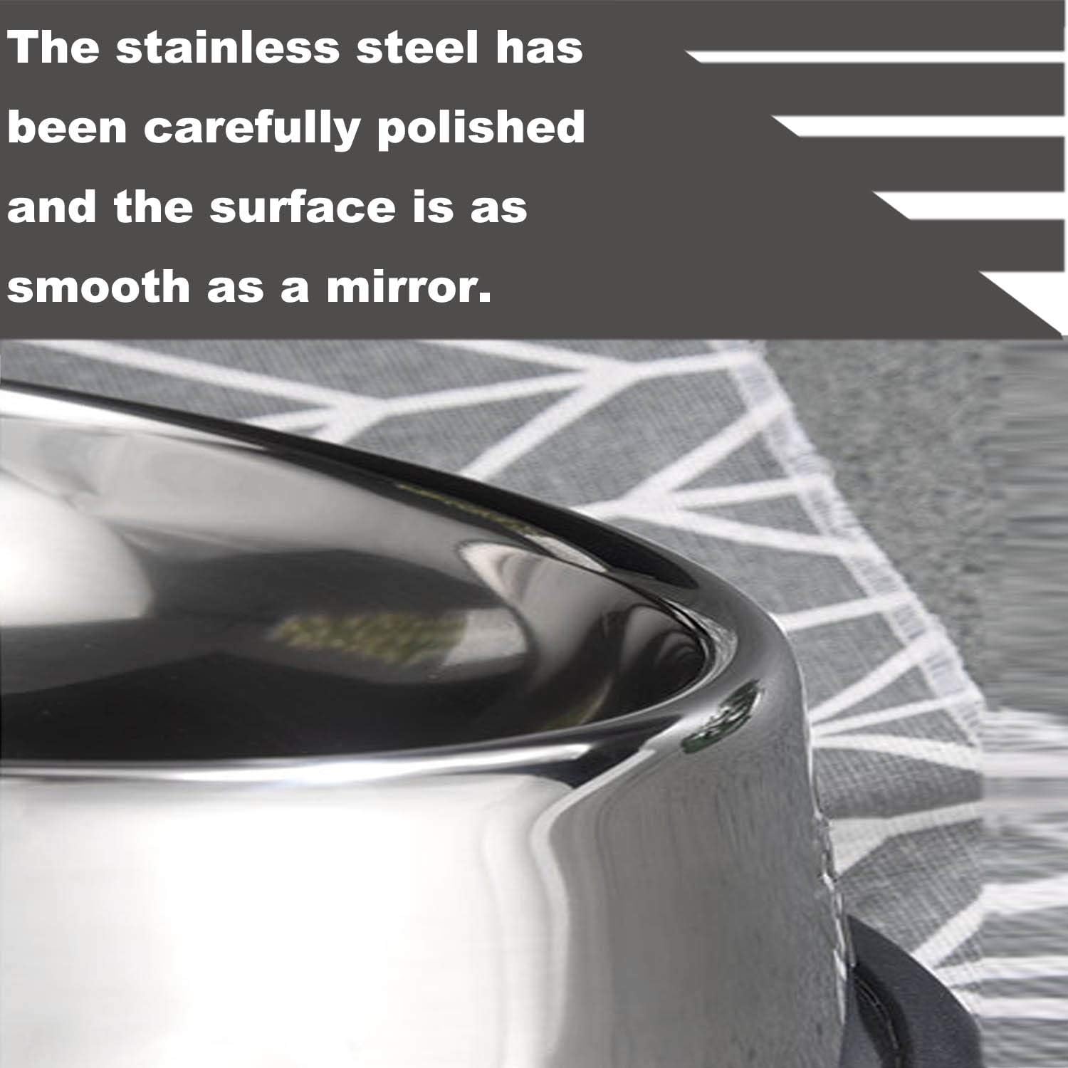 Thumbnail 2 de SUOXU 2-Pack Stainless Steel Dog Bowl with Non-Slip Base (350 ml) for Small Dogs and Cats