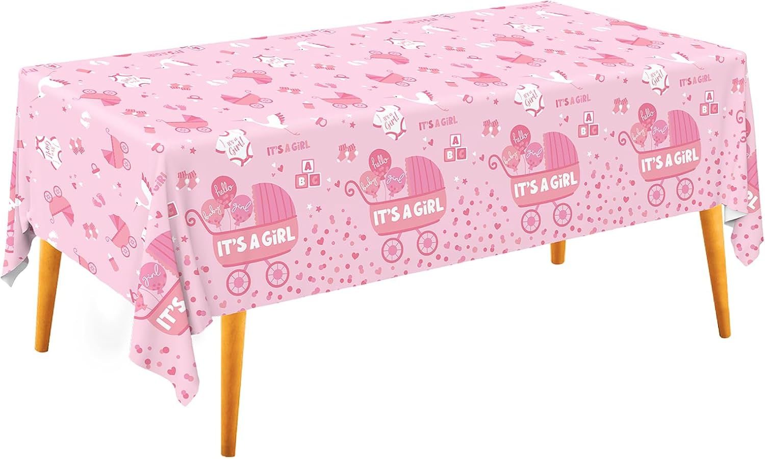 Detalle de Gatherfun Butterfly Birthday Party Supplies Plastic Tablecloths (2 Pack, 54" x 108")
