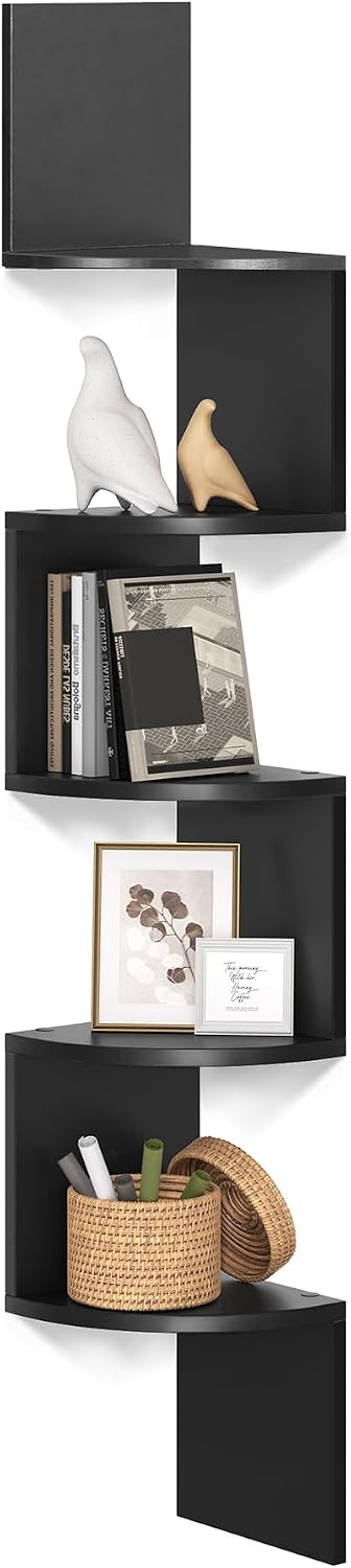 Detalle de VASAGLE 5-Tier Corner Shelf