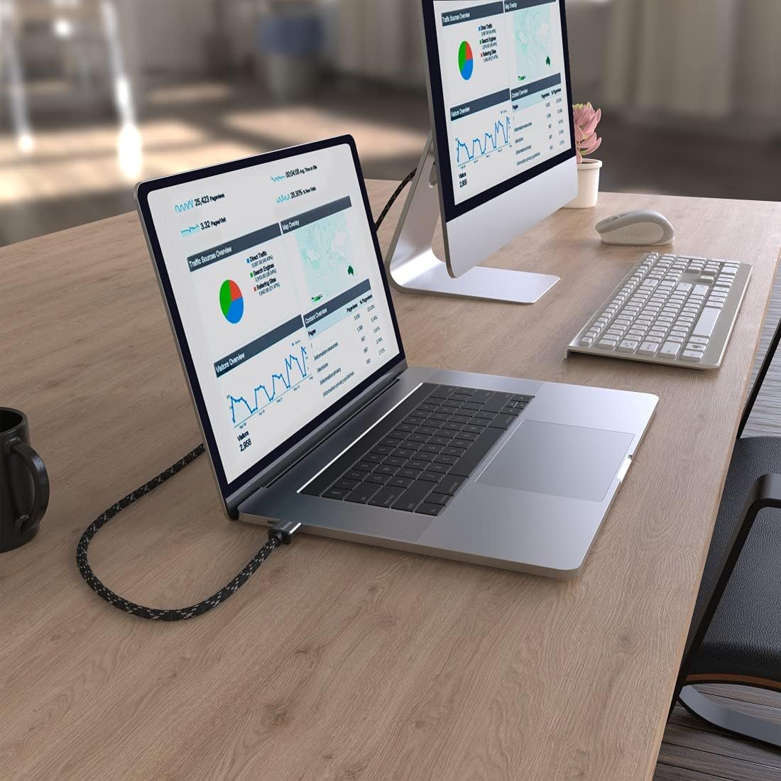 Thumbnail 5 de Hama câble HDMI ultra haute vitesse certifié mâle-mâle 3 m (8K/60 Hz, 4K/120 Hz, eARC) gris-noir