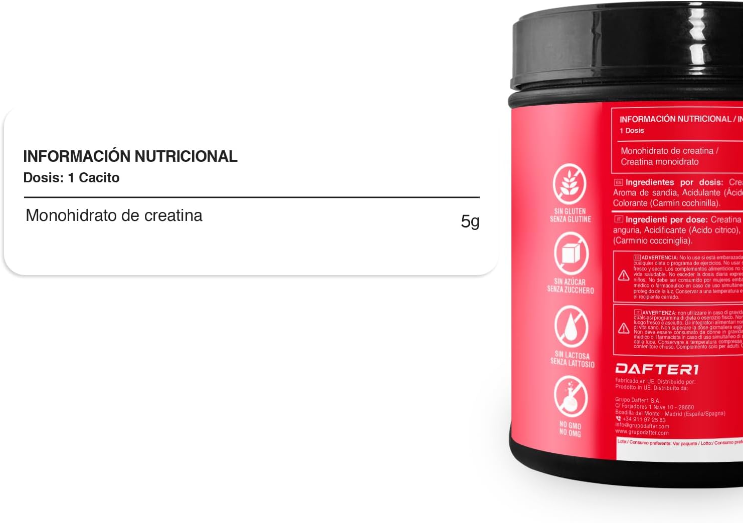 Thumbnail 6 de Healthy Fusion Creatina Monohidrato 10 g