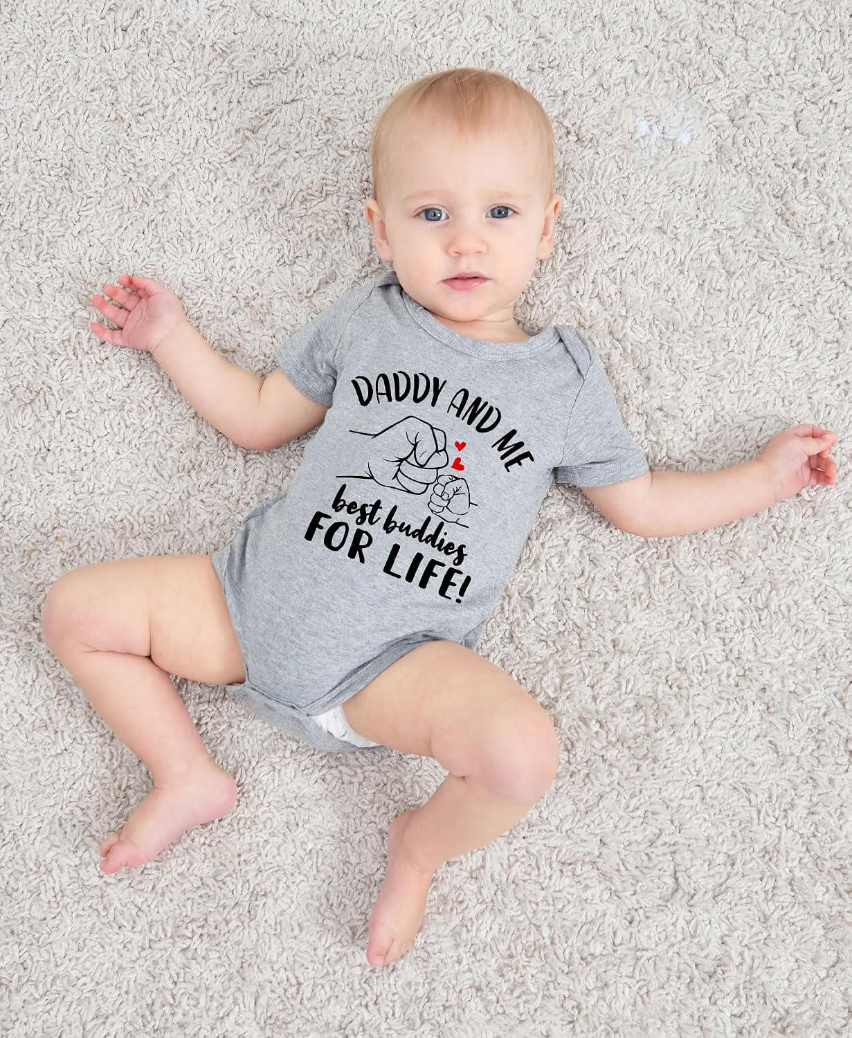 Detalle de RAISEVERN Baby Bodysuit, Cotton