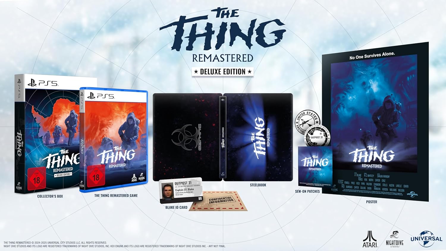 Detalle 2 de The Thing Remastered Deluxe Edition PS5