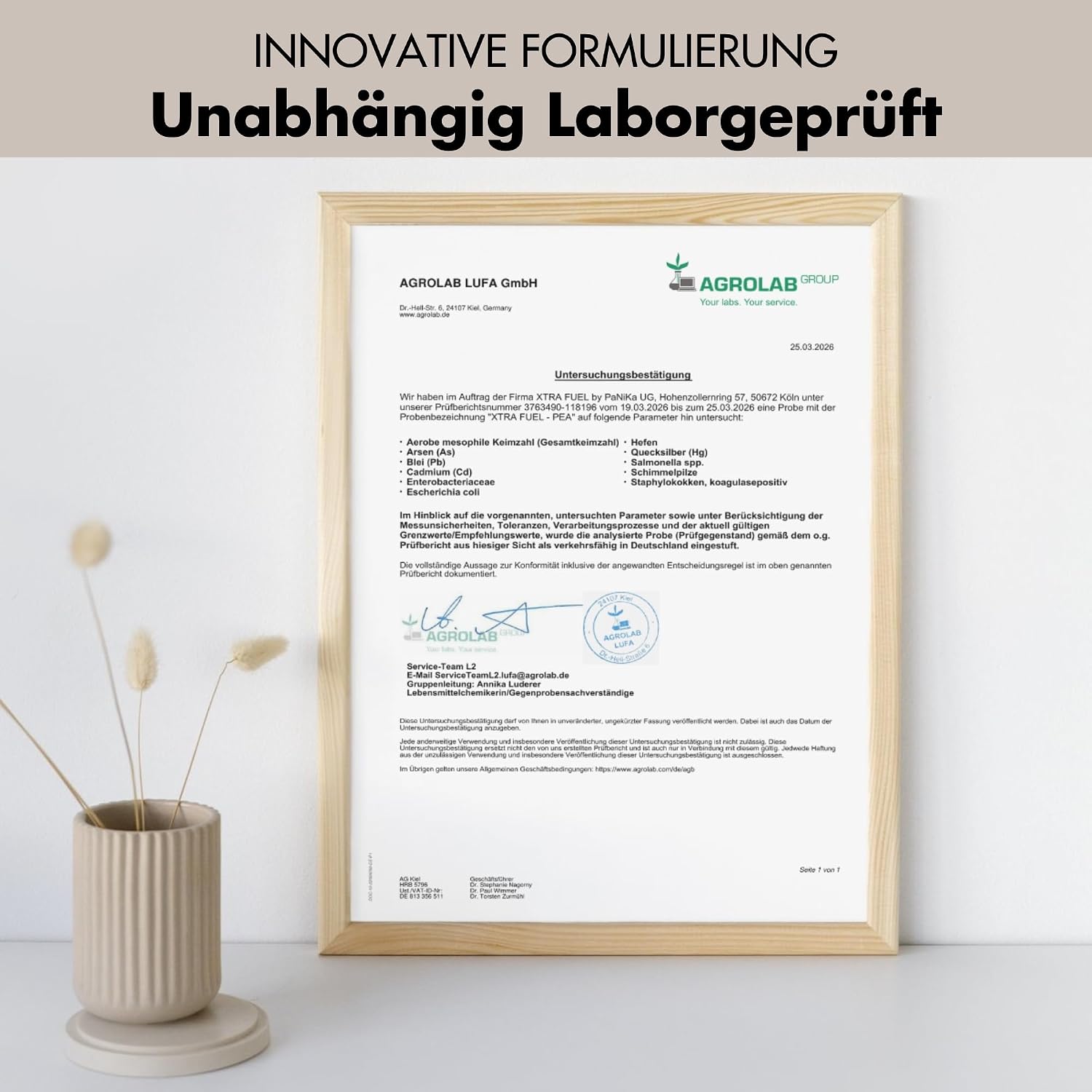 Detalle 2 de PEA Kapseln – 180 Kapseln hochdosiert, mikronisiertes Palmitoylethanolamid (1200 mg/Tag) – vegan