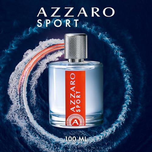 Detalle 2 de Azzaro Sport Eau de Toilette für Männer – frischer Energiekick im Alltag