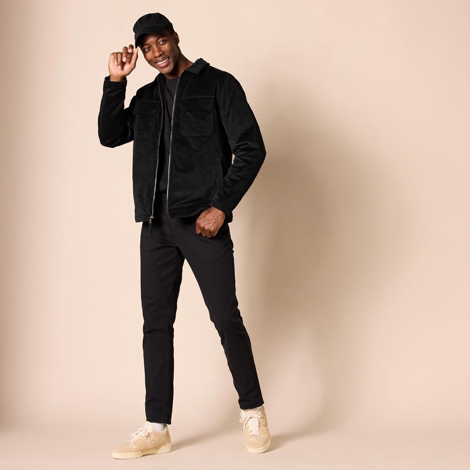 Thumbnail 4 de Amazon Essentials Herren Arbeitsjacke aus Cordstoff (Regular Fit, Big & Tall)
