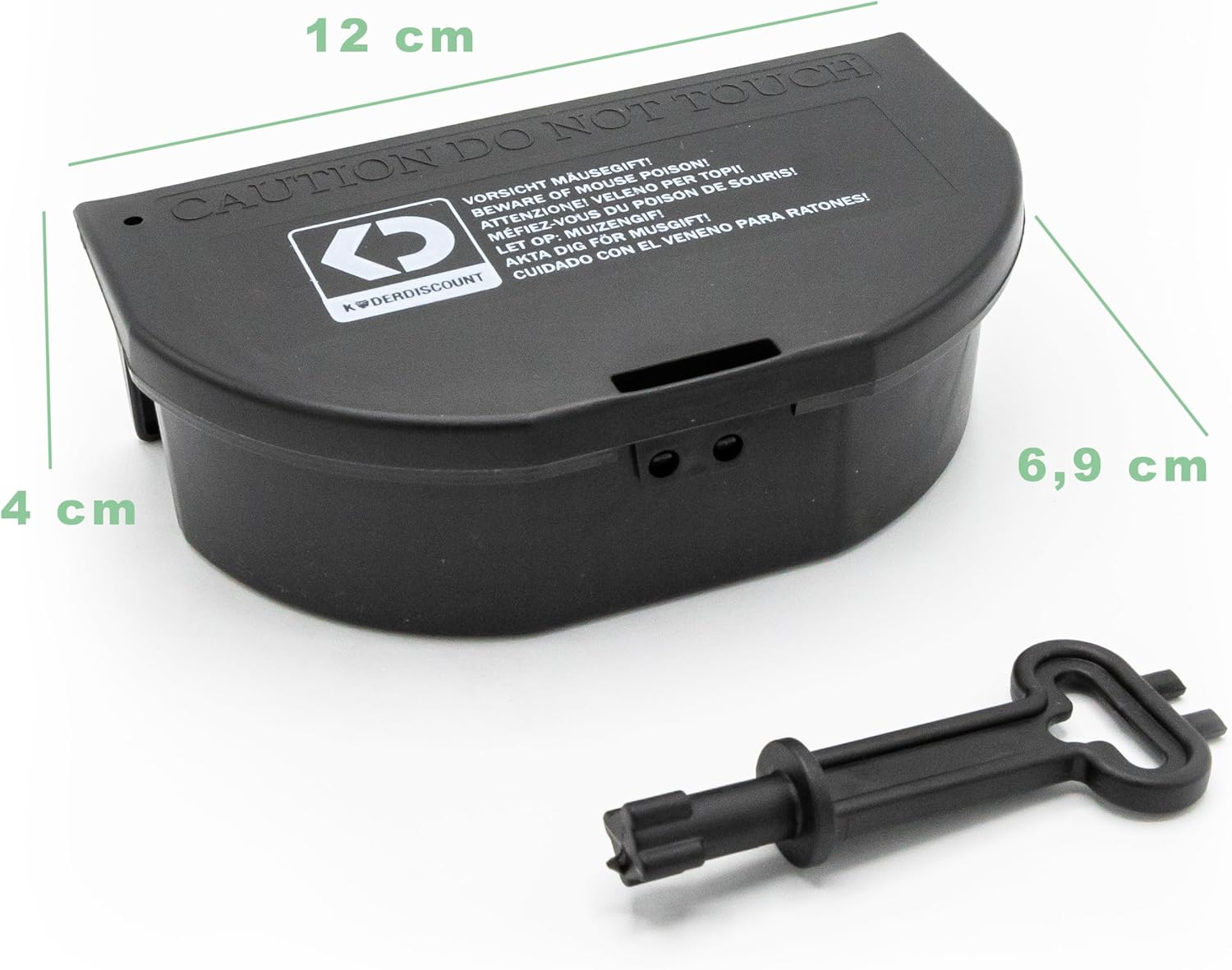 Detalle 2 de Köder-Discount 5 cajas de cebo para ratones