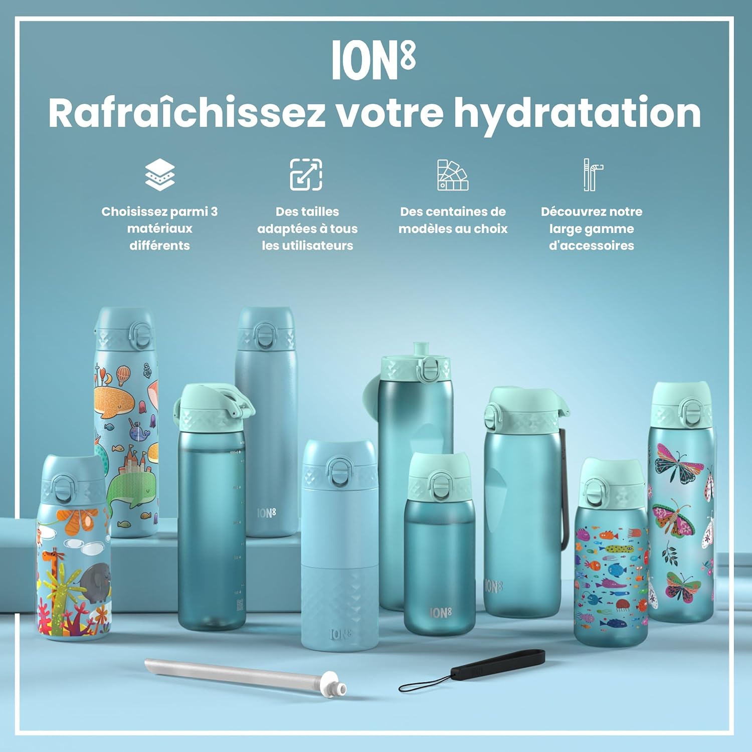 Thumbnail 6 de ION8 Gourde 500ml étanche et pratique