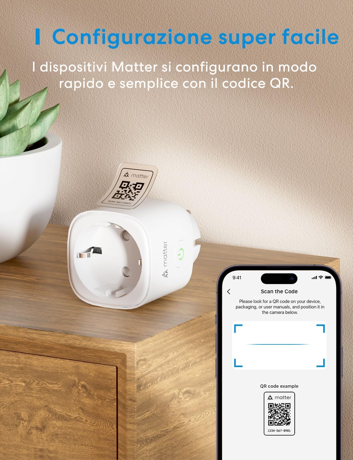 Thumbnail 6 de Meross Matter Presa Smart con Monitoraggio Energia e Produzione Fotovoltaica – Controllo vocale e remoto