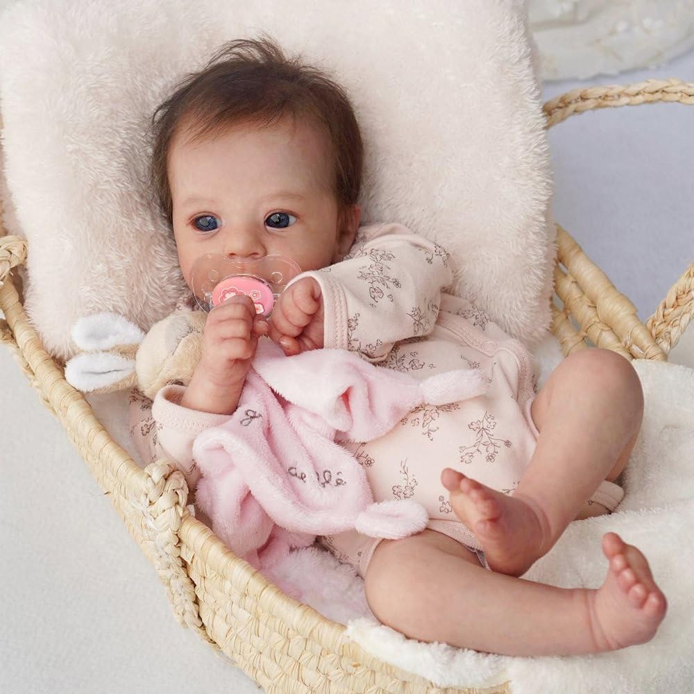 Thumbnail 2 de RXDOLL 19RBG-B34-002#LQRX-240112 reborn-docka, 48,3 cm, mjuk kropp