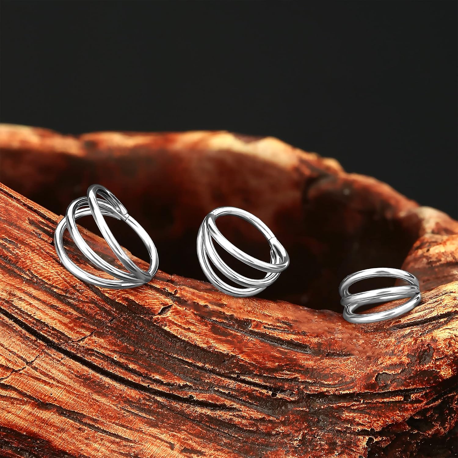 Thumbnail 1 de OUFER piercing hélix 16 g boucles d'oreilles