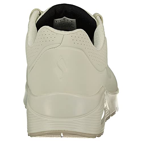 Detalle 2 de Skechers Uno Stand On Air – Uomo, Off White Durabuck Mesh, 42.5 EU