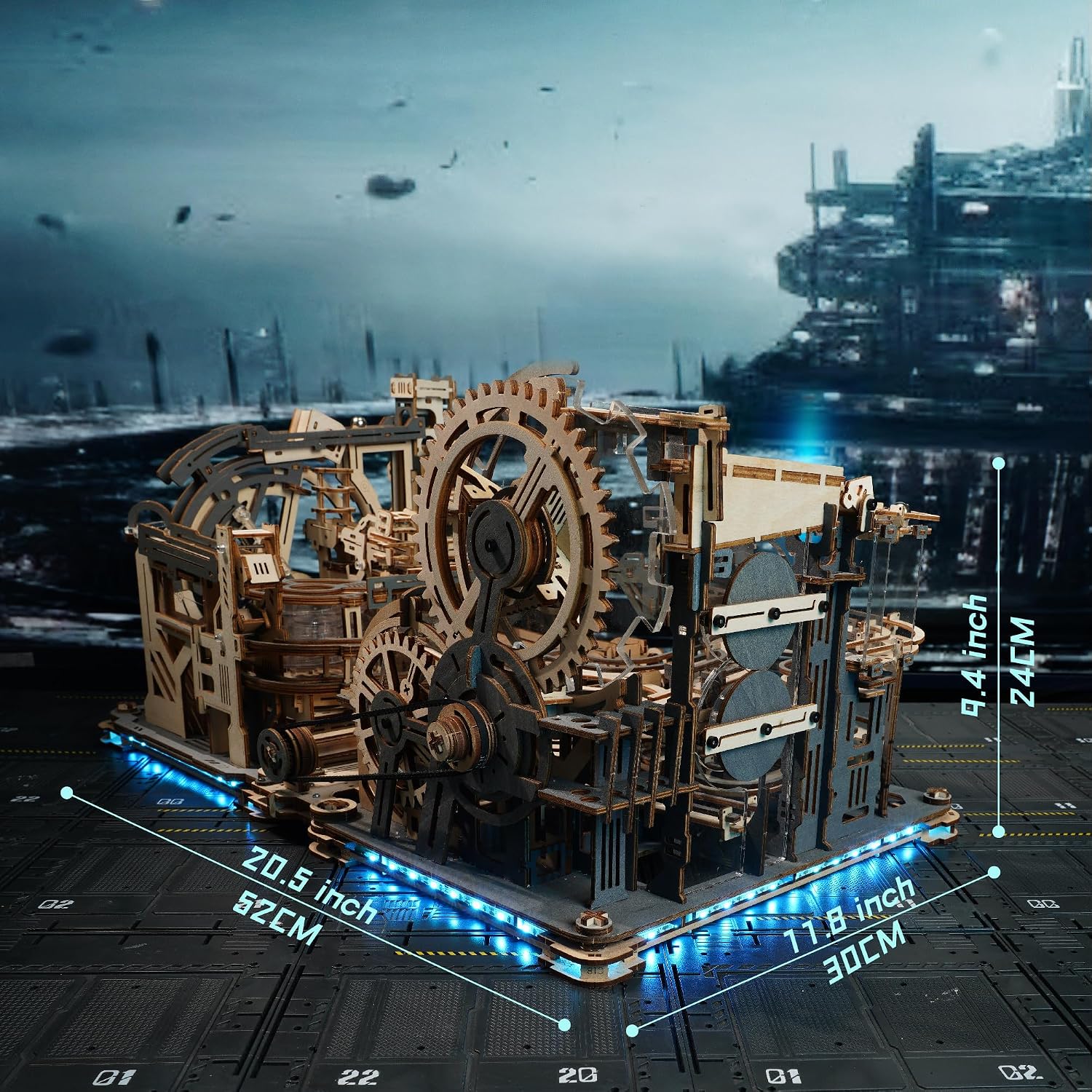 Detalle de ROKR Circuits de billes 3 en 1 🧩