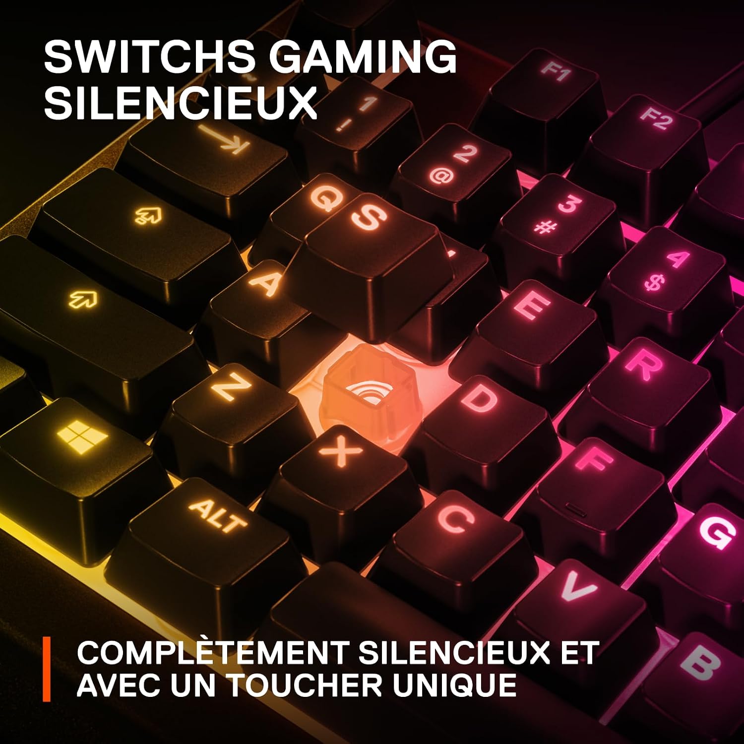 Thumbnail 3 de SteelSeries Apex 3 TKL RVB – Clavier gaming compact AZERTY FR sans pavé