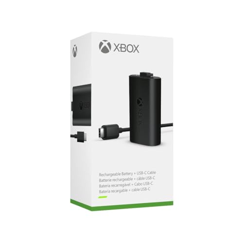 Detalle de Xbox Rechargeable Battery + USB-C Cable